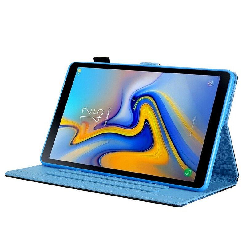 Fodral Samsung Galaxy Tab A7 Lite Drömblommor