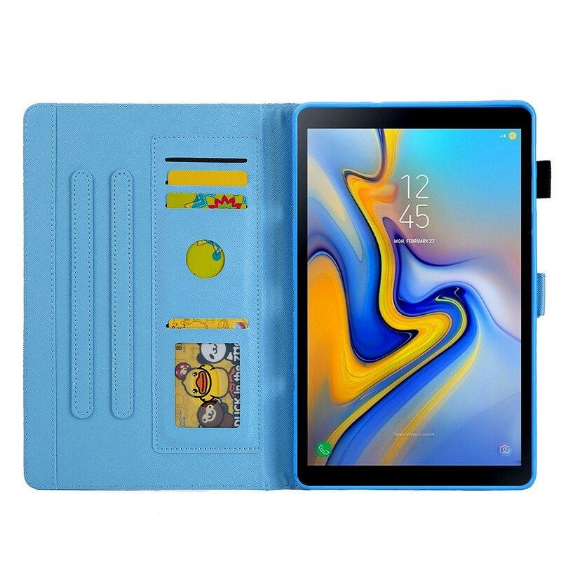 Fodral Samsung Galaxy Tab A7 Lite Drömblommor