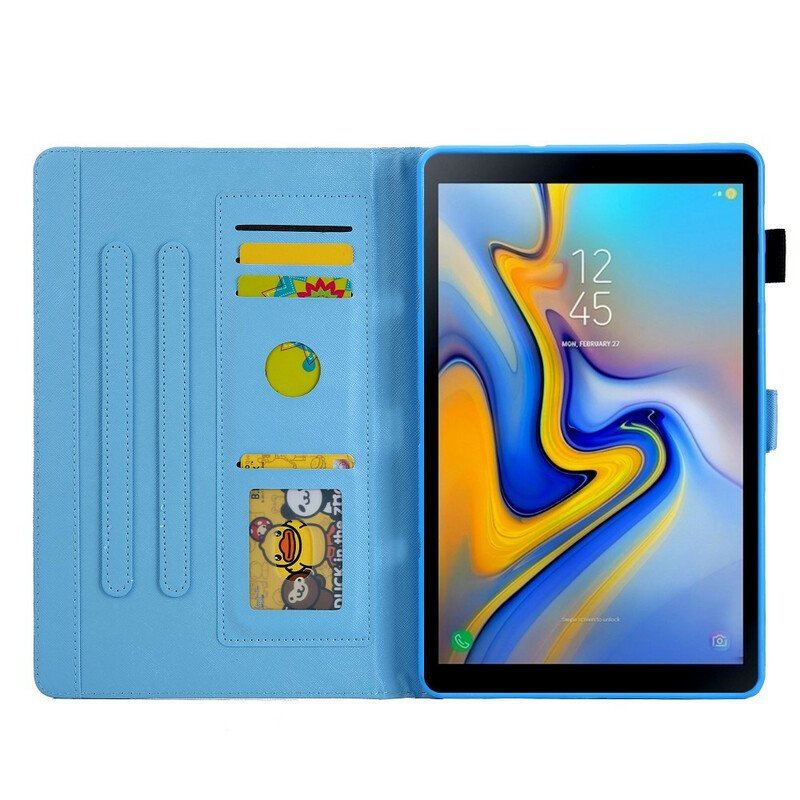 Fodral Samsung Galaxy Tab A7 Lite Flerfärgat Träd