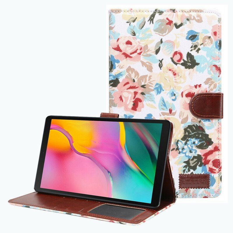 Fodral Samsung Galaxy Tab A7 Lite Liberty Blommor