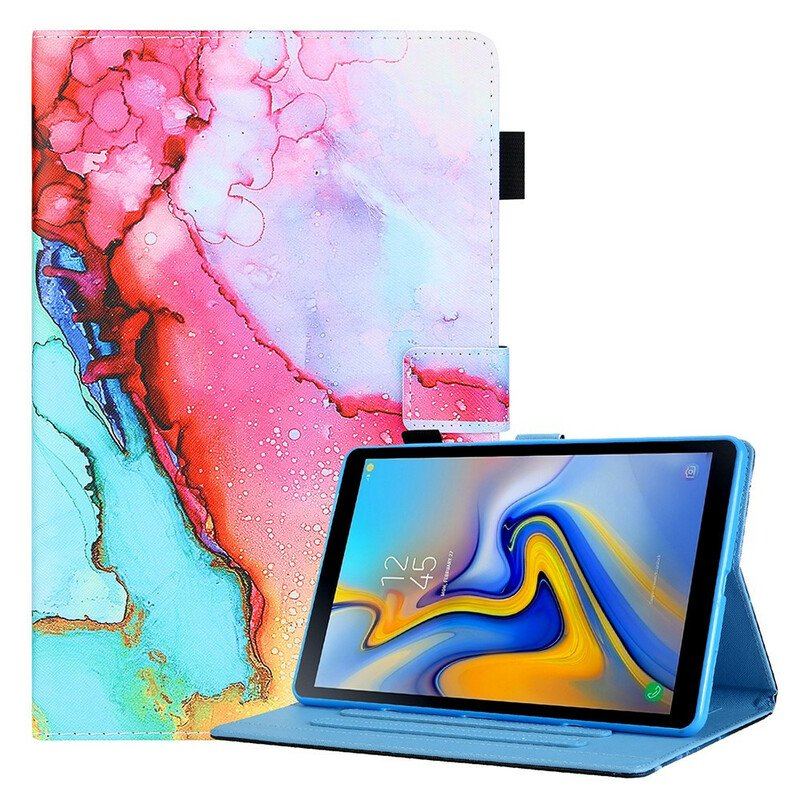 Fodral Samsung Galaxy Tab A7 Lite Marmor Stil