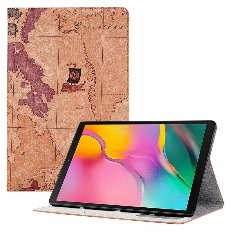 Fodral Samsung Galaxy Tab A7 Lite Vintage Kort