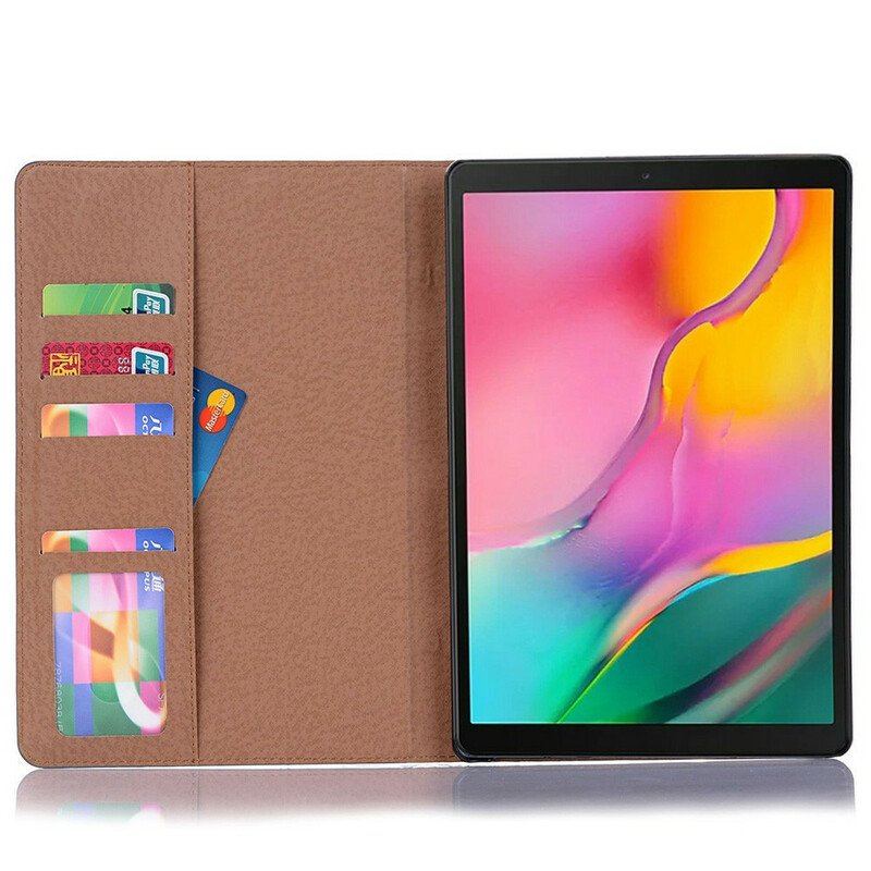 Fodral Samsung Galaxy Tab A7 Lite Vintage Nitar I Konstläder