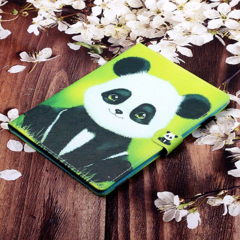 Fodral Samsung Galaxy Tab S8 / Tab S7 Söt Panda