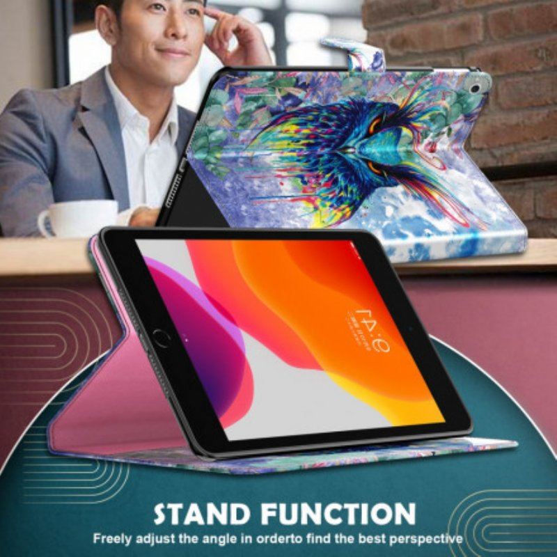 Fodral Samsung Galaxy Tab S8 / Tab S7 Uggla I Konstläder