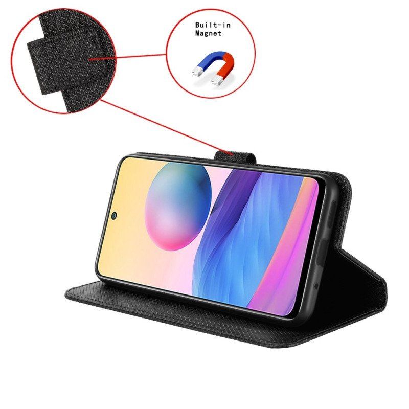 Fodral Samsung Galaxy Z Fold 4 Med Kedjar Diamantrem