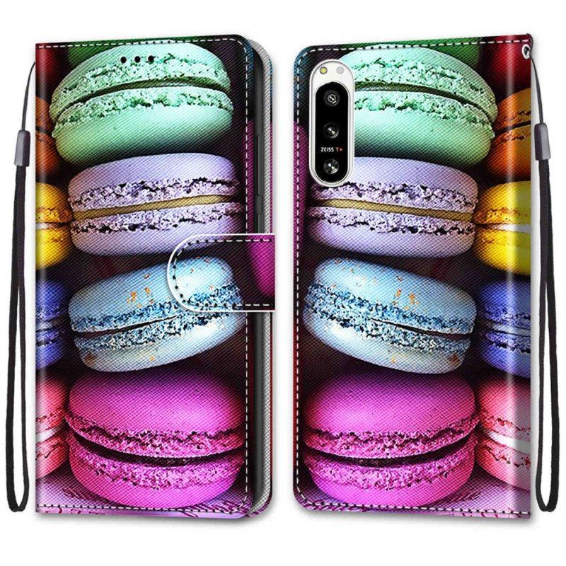 Fodral Sony Xperia 5 IV Macarons