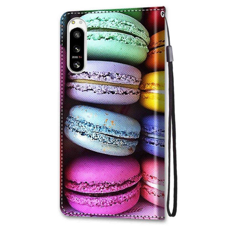 Fodral Sony Xperia 5 IV Macarons