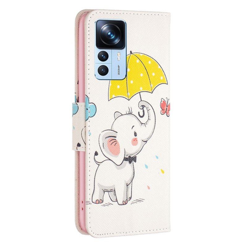 Fodral Xiaomi 12T / 12T Pro Baby Elefant