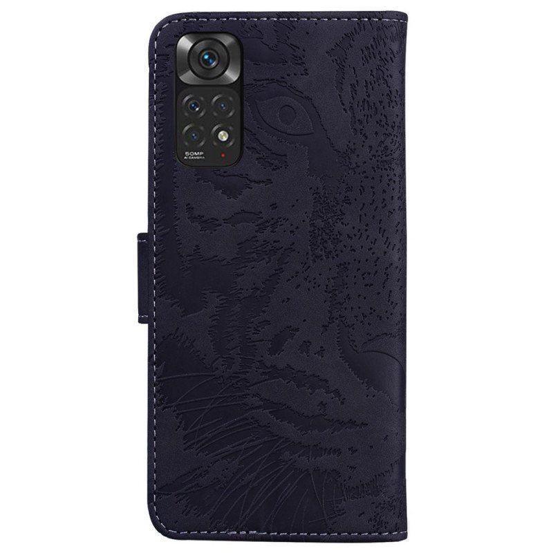 Fodral Xiaomi Redmi Note 11 / 11S Tiger Face Print