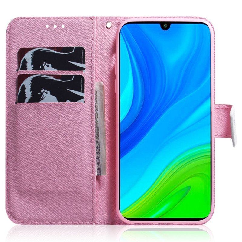 Fodral Xiaomi Redmi Note 12 4G Rosa Blomma