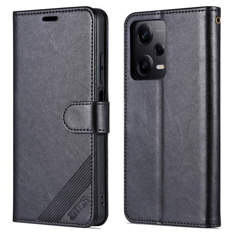 Fodral Xiaomi Redmi Note 12 Pro Plus Lädereffekt