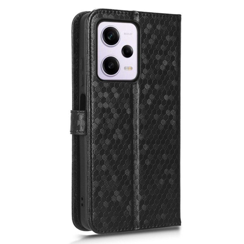 Fodral Xiaomi Redmi Note 12 Pro Plus Med Kedjar 3d-mönster Strappy