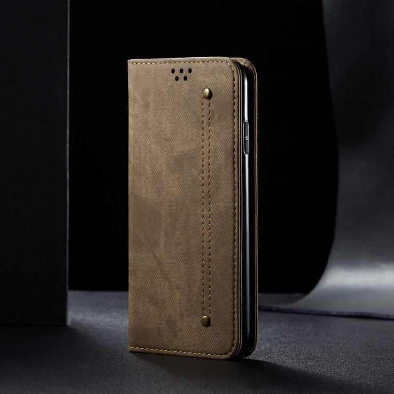 Folio-fodral Honor 70 Läderfodral Jeanstyg Med Stygnmönster