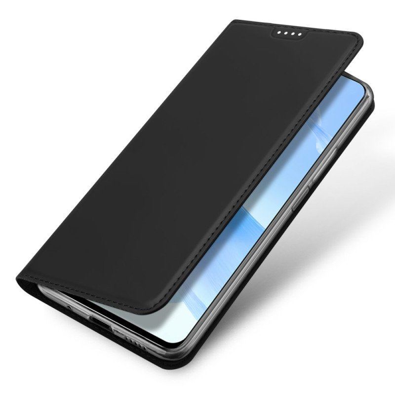 Folio-fodral Honor 90 Lite Läderfodral Skin Pro Series Dux Ducis