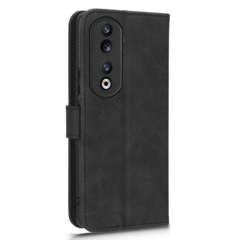 Folio-fodral Honor 90 Med Kedjar Skin-touch-rem