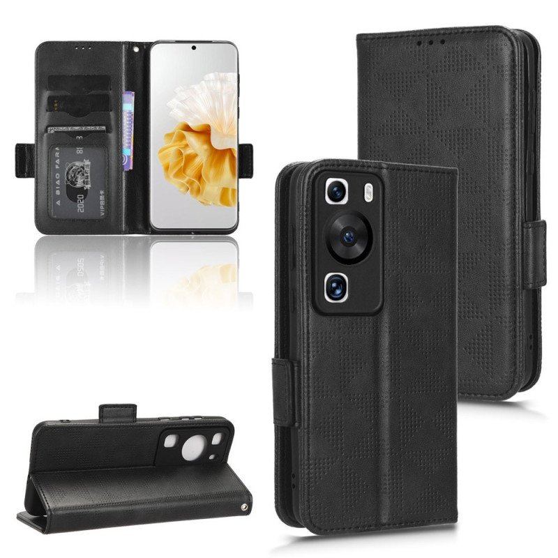 Folio-fodral Huawei P60 Pro Trianglar Med Rem