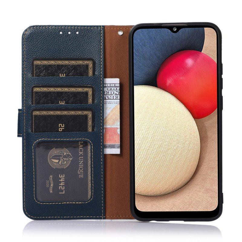 Folio-fodral Moto E40 / E30 / E20 Lychee Style Rfid Khazneh