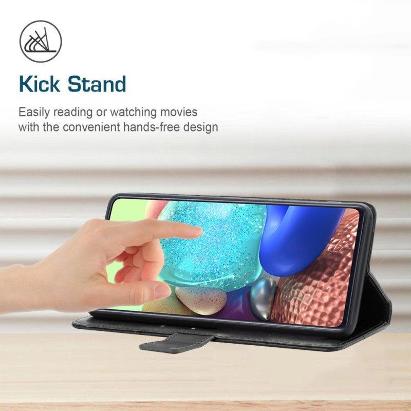 Folio-fodral Motorola Edge 40 Pro Med Kedjar Y Strappy Design