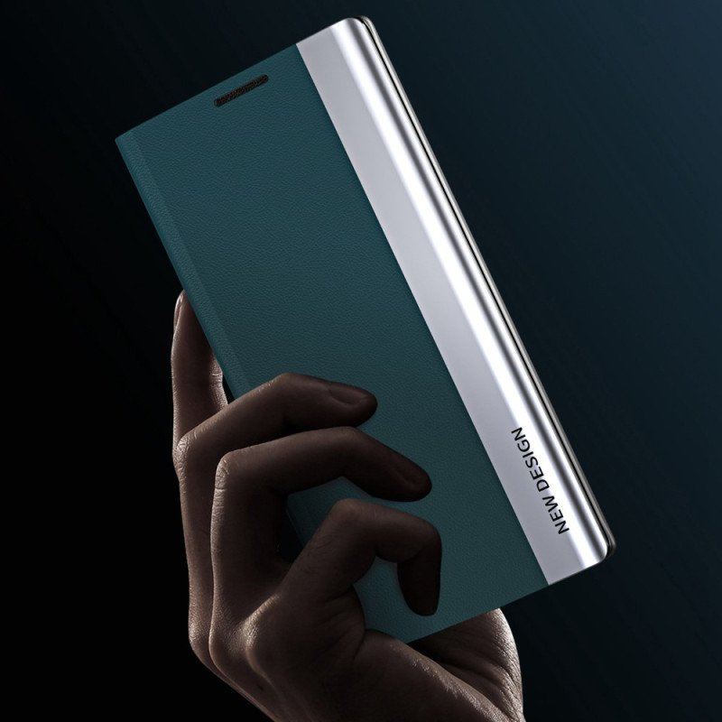 Folio-fodral Oppo Reno 8 Läderfodral Ny Design