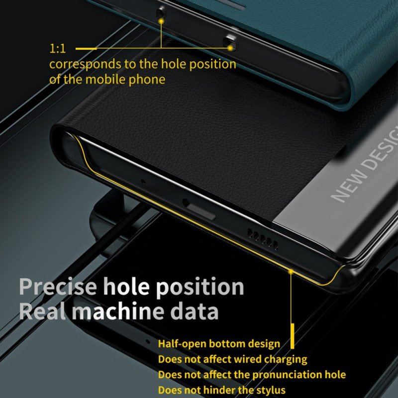 Folio-fodral Oppo Reno 8 Pro Läderfodral Ny Design