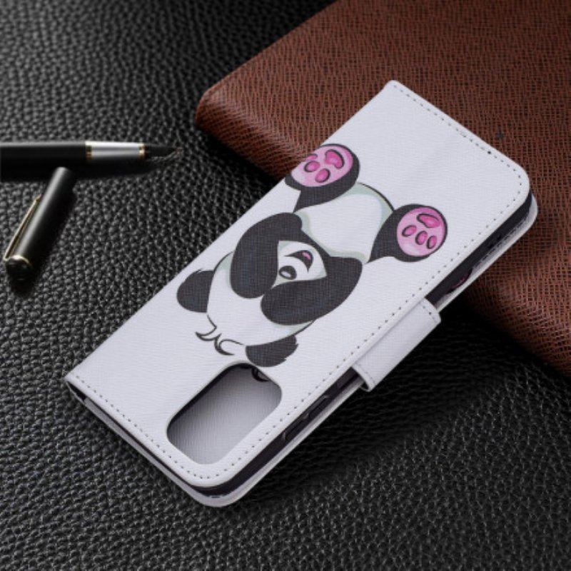 Folio-fodral Poco M5s Panda Kul