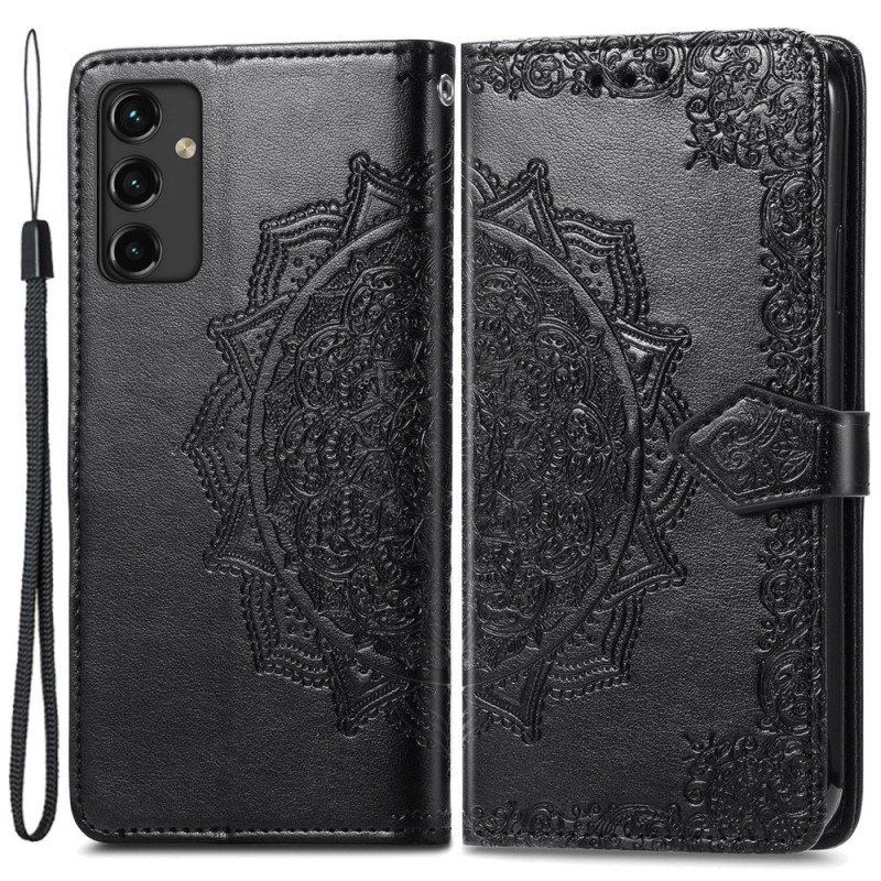 Folio-fodral Samsung Galaxy A14 / A14 5G Vintage Mandala