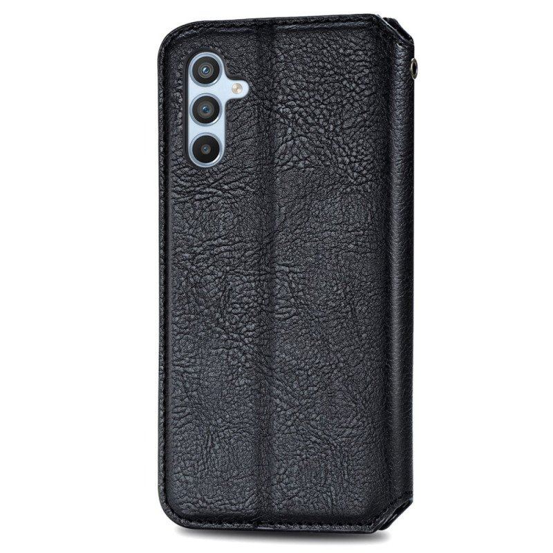 Folio-fodral Samsung Galaxy A54 5G Läderfodral Vintage 3d-mönster