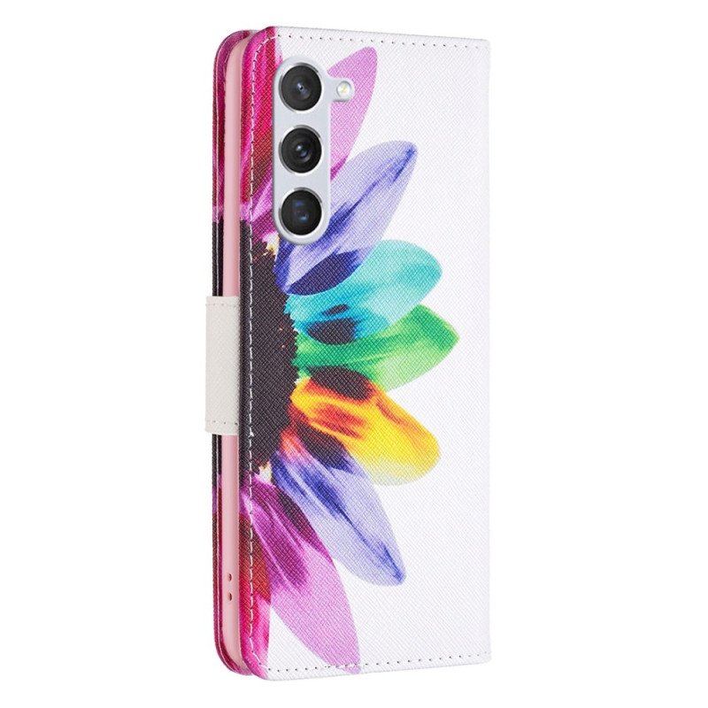 Folio-fodral Samsung Galaxy S23 5G En Blomma