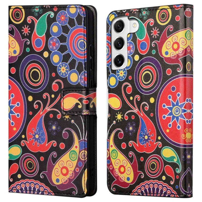 Folio-fodral Samsung Galaxy S23 Plus 5G Paisley