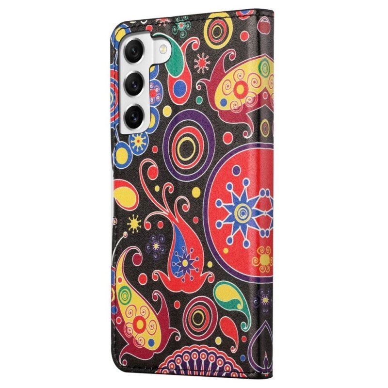 Folio-fodral Samsung Galaxy S23 Plus 5G Paisley