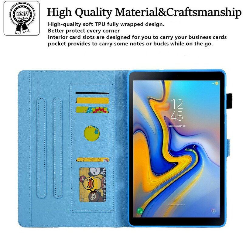 Folio-fodral Samsung Galaxy Tab A7 Lite Drömlandskap