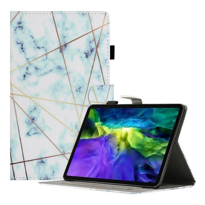 Folio-fodral Samsung Galaxy Tab A7 Lite Marmor