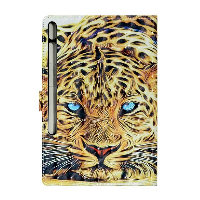 Folio-fodral Samsung Galaxy Tab S8 Plus / Tab S7 Plus Tiger Art