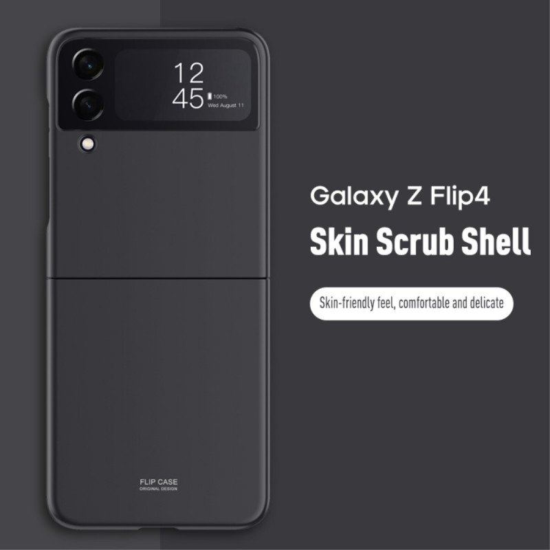 Folio-fodral Skal Samsung Galaxy Z Flip 4 Läderfodral Styv Klassisk