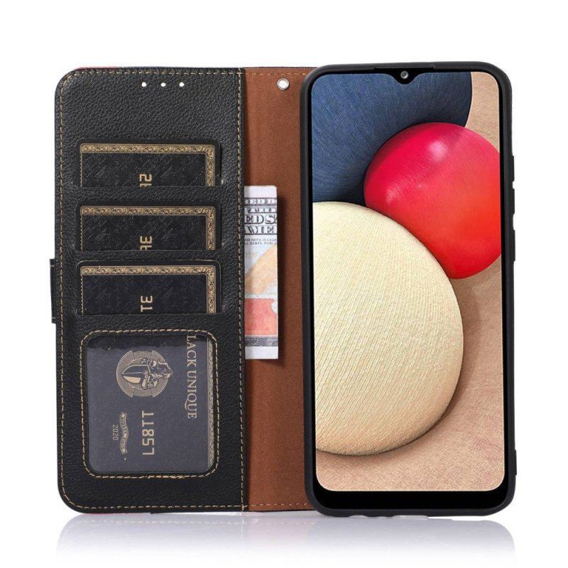 Folio-fodral Xiaomi 12T / 12T Pro Lychee Style Rfid Khazneh