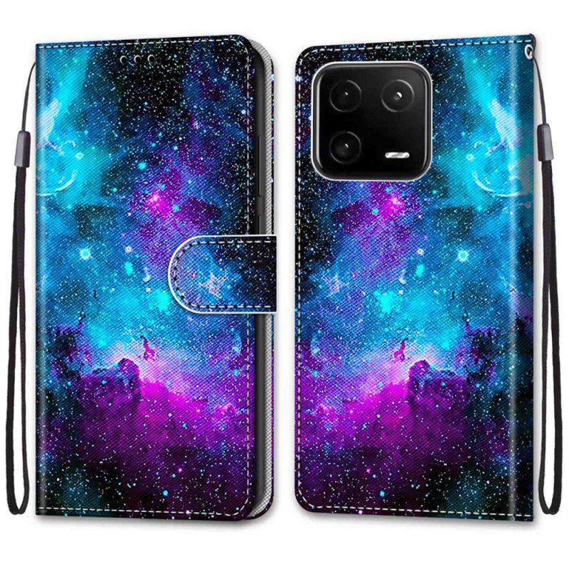 Folio-fodral Xiaomi 13 Pro Kosmisk Himmel