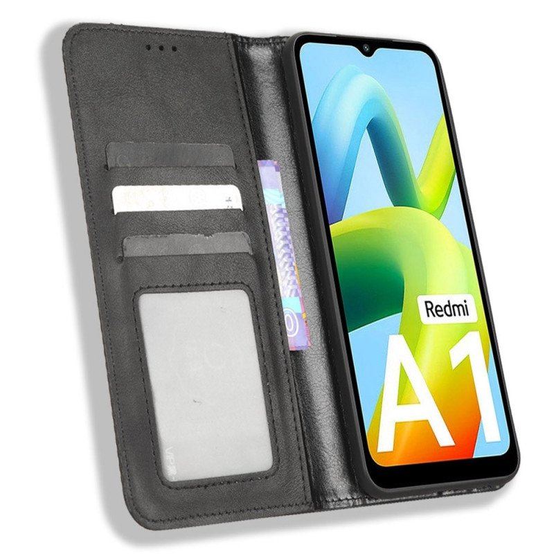 Folio-fodral Xiaomi Redmi A1 Läderfodral Stiliserade