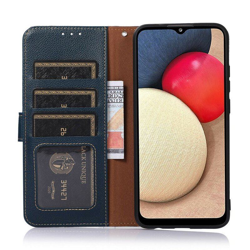 Folio-fodral Xiaomi Redmi Note 10 / 10S Lychee Style Rfid Khazneh