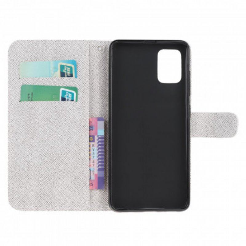 Folio-fodral Xiaomi Redmi Note 10 / 10S Med Kedjar Lunar Strap Blommor