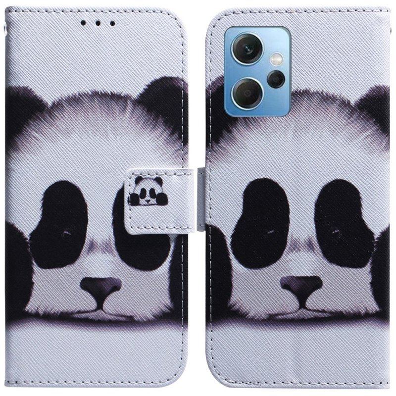 Folio-fodral Xiaomi Redmi Note 12 4G Panda