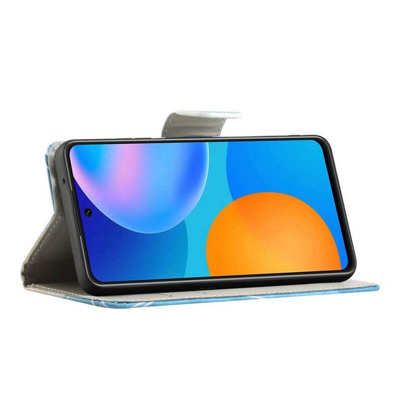 Läderfodral Xiaomi Redmi Note 10 5G Flera Ugglor