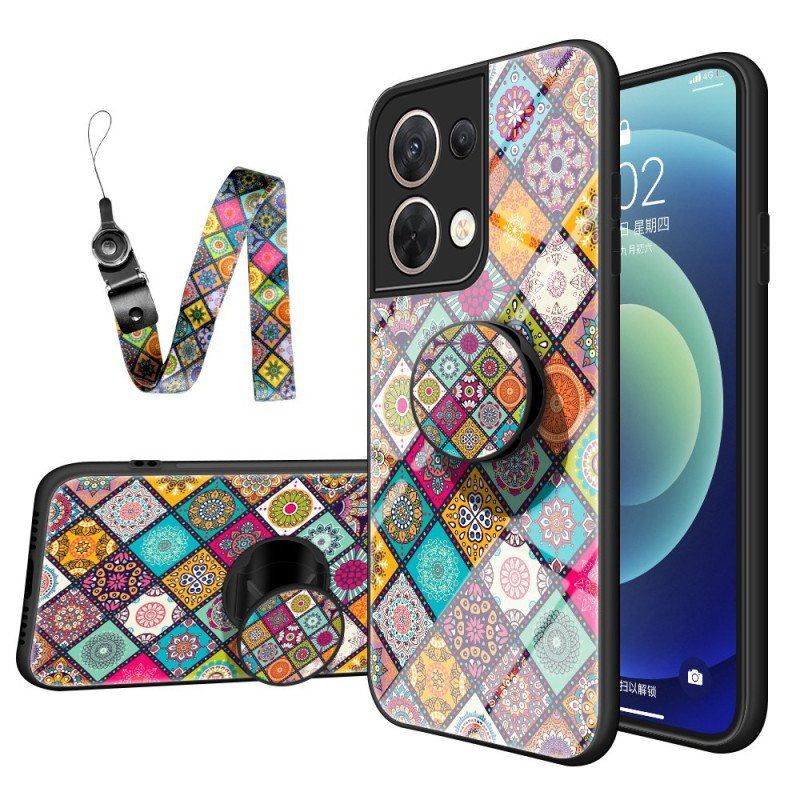 Mobilskal Oppo Reno 8 Patchwork