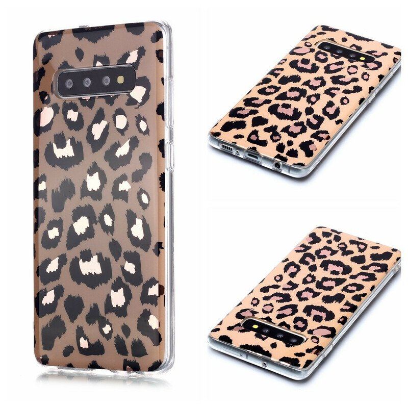 Mobilskal Samsung Galaxy S20 Plus / S20 Plus 5G Leopard Stil Marmor