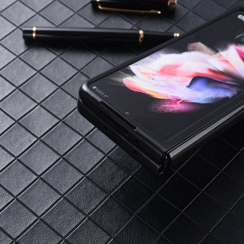 Mobilskal Samsung Galaxy Z Fold 4 Nylonkonsistens I Konstläder