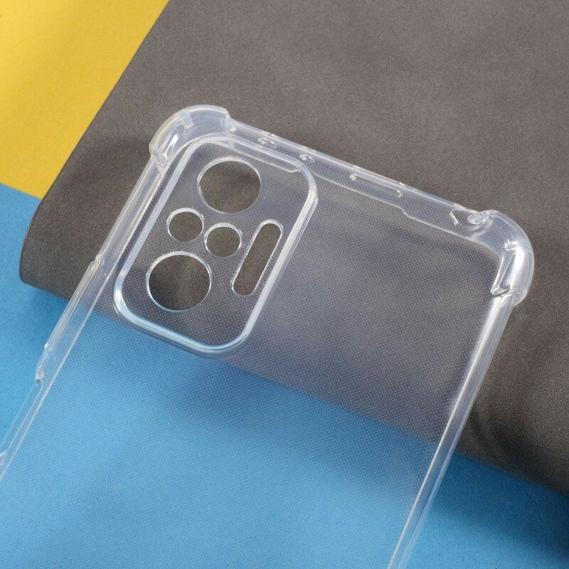 Mobilskal Xiaomi Redmi Note 10 / 10S Transparent Med Sladd