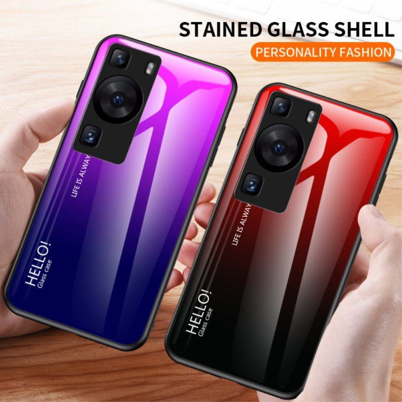 Skal Huawei P60 Pro Hej Härdat Glas