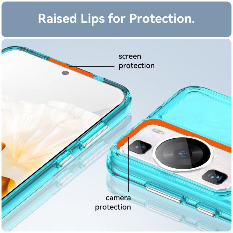 Skal Huawei P60 Pro Transparent Candy Series