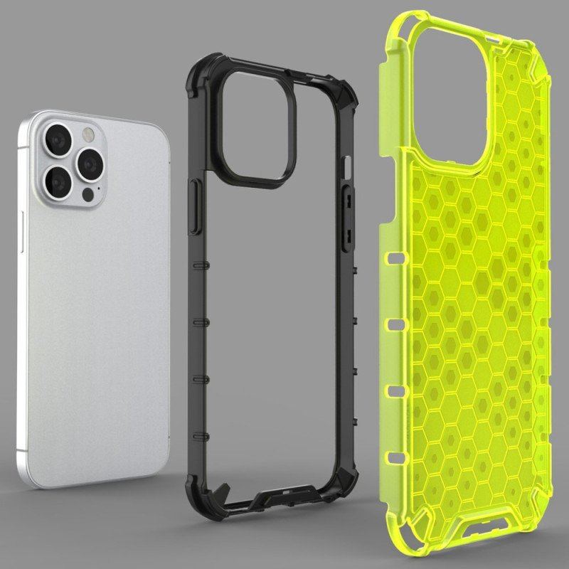 Skal iPhone 14 Pro Honeycomb Stil