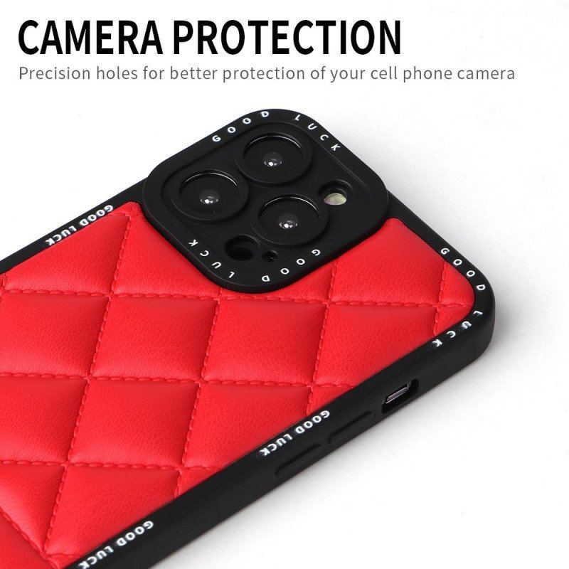 Skal iPhone 14 Pro Lycka Till Quilted